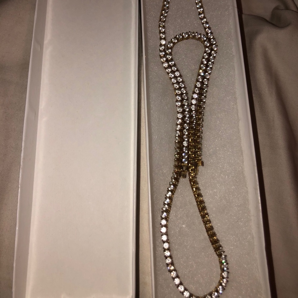 Gold Diamond Tennis Chain